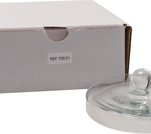 Glass-overleggsdeksel