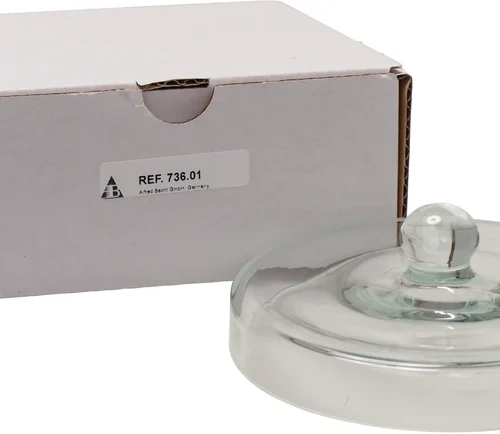 Glass-overleggsdeksel