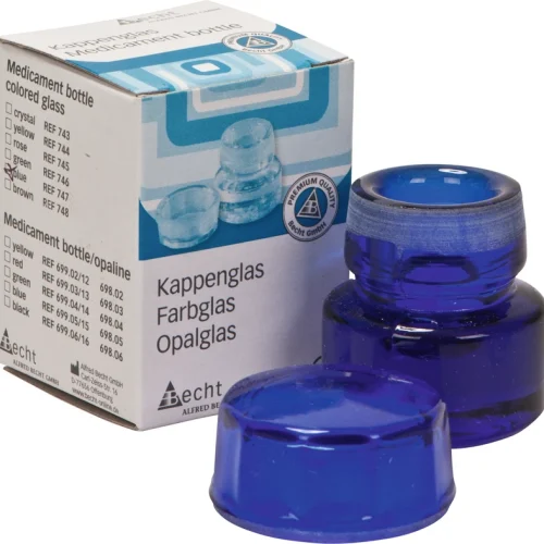 Hetteglass av farget glass