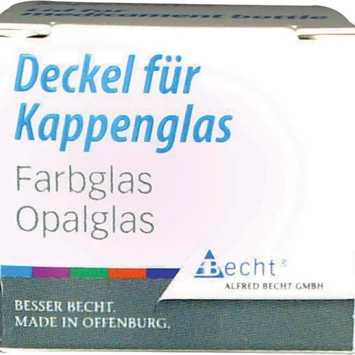 Kappeglass av farget glass