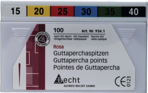 Guttaperkaspisser rosa
