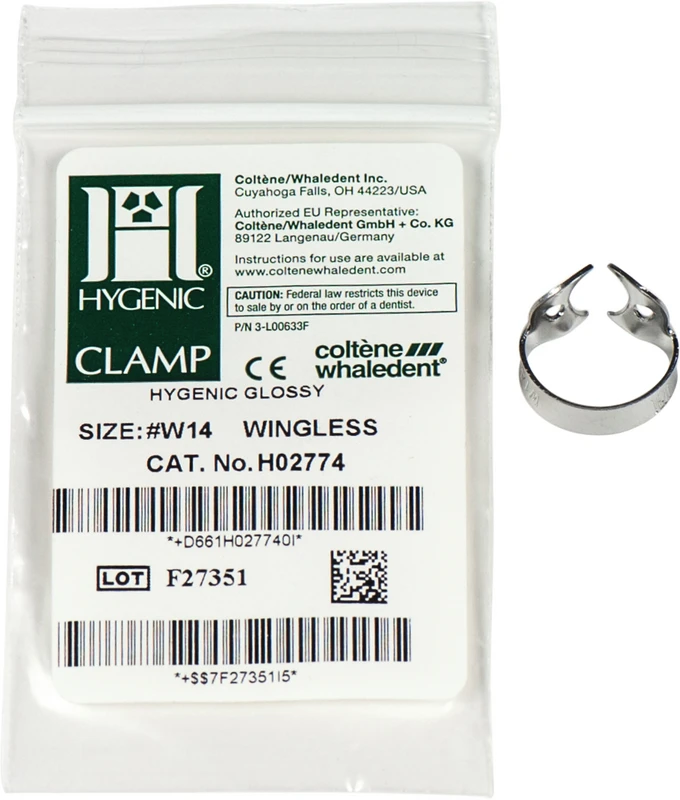 HYGENIC® kofferdamklemmer