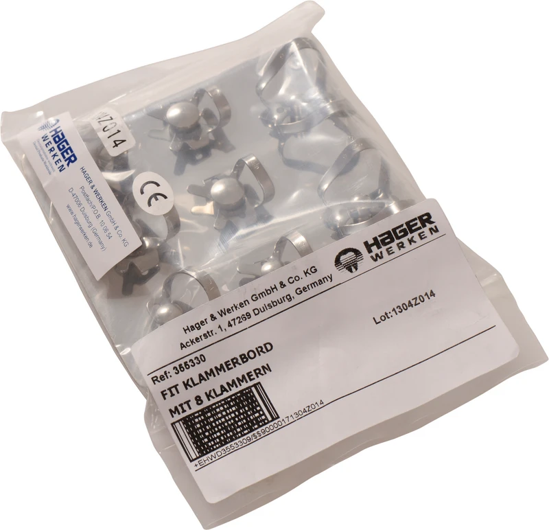 Fit-Kofferdam® klammerbrett