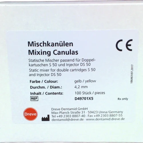 Dreve blandingskanyler gul