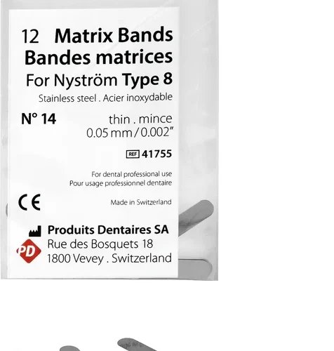 Matrisebånd etter Nyström Type 8