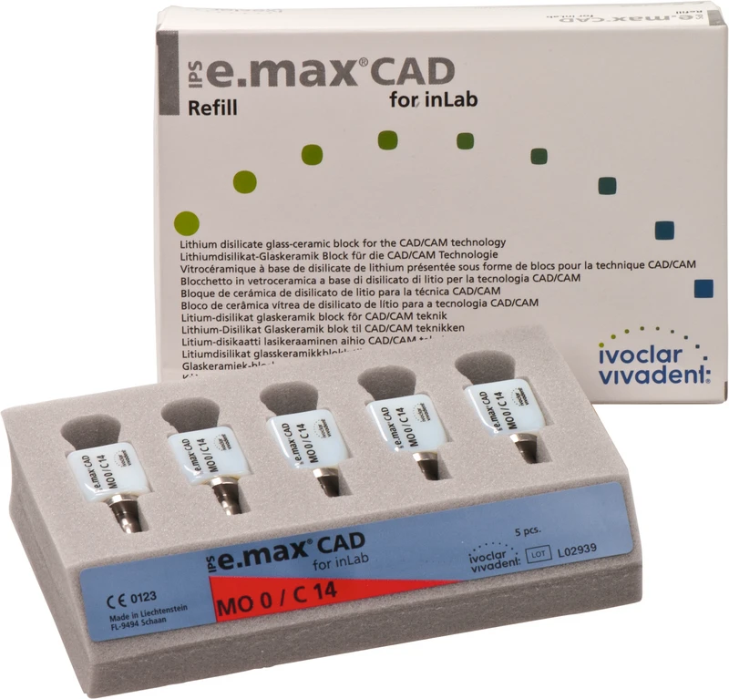 IPS e.max CAD for CEREC/inLab