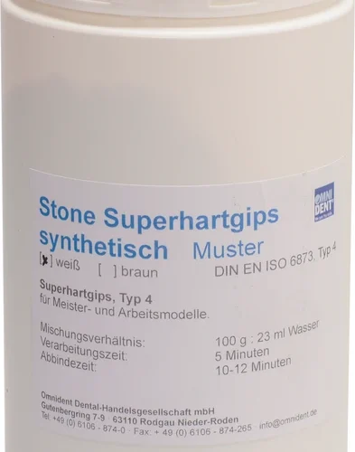Stone superhardt gips syntetisk
