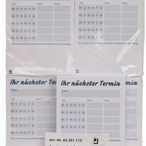 Timesedler for pasient