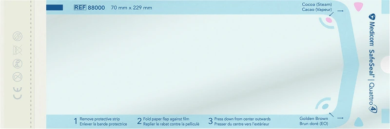 Medicom® SafeSeal® Quattro steriliseringsposer