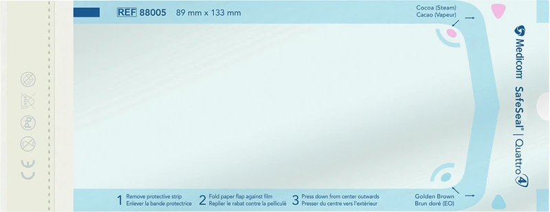Medicom® SafeSeal® Quattro steriliseringsposer