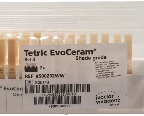 Tetric® EvoCeram® fargeguide