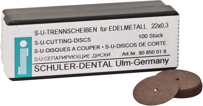 S-U-kappeskiver for edel- og NE-metaller