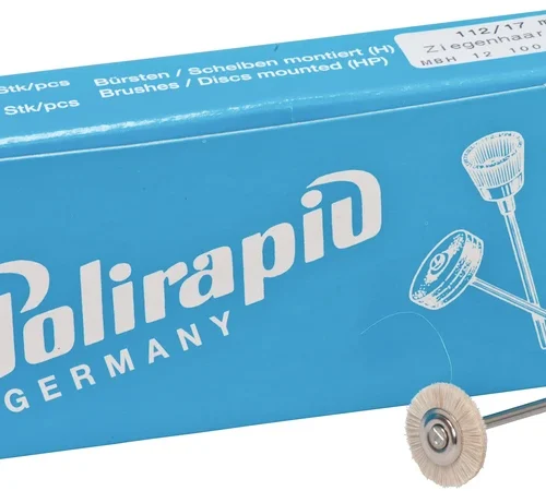 Minatyrbørster Geitehår