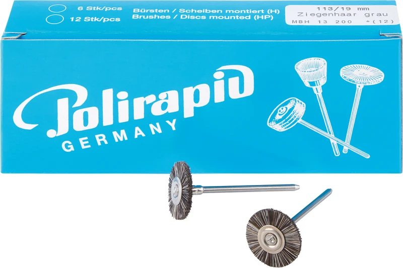 Miniatyrbørster geitehår