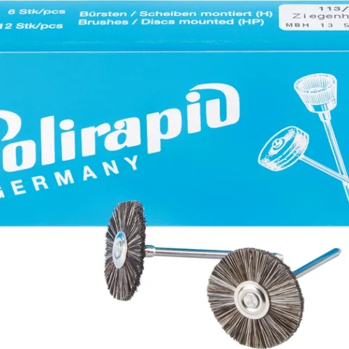 Minatyrbørster Geitehår