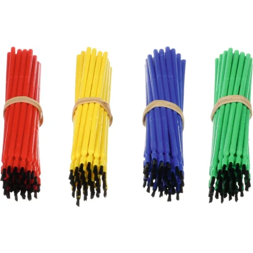 Fleksible applikatorbørster