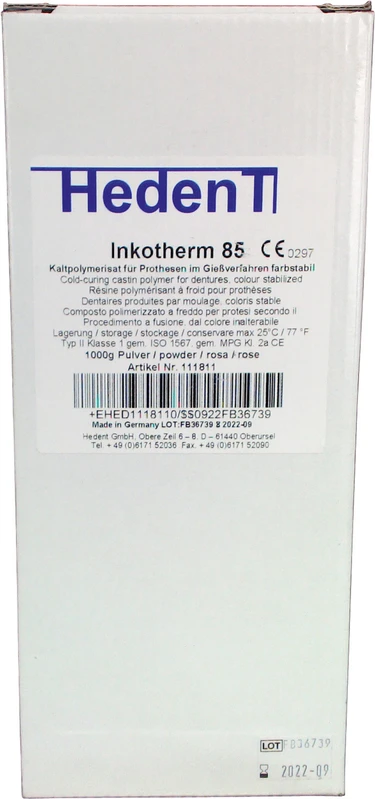 Inkotherm 85 støpeplast