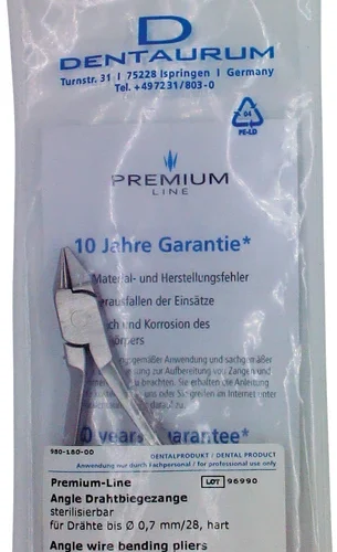 Trådbøyetang etter Angle