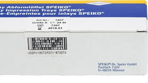 Inlay avtrykkskje SPEIKO®