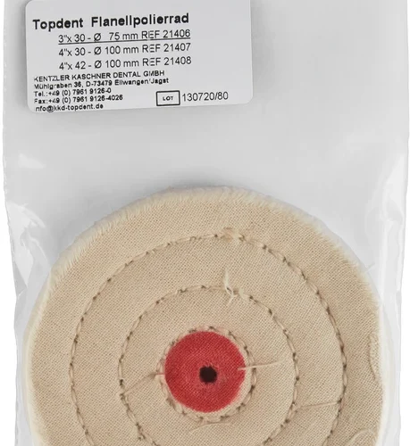 TOPDENT flanellpoleringshjul