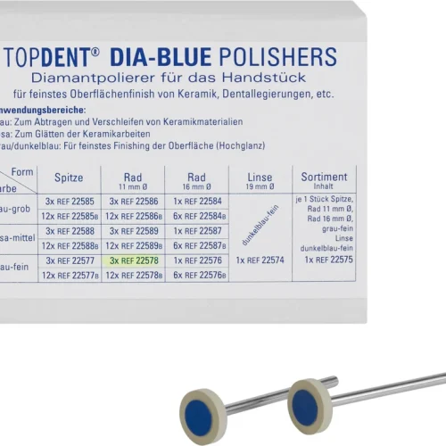 TOPDENT DIA-BLUE-polerer