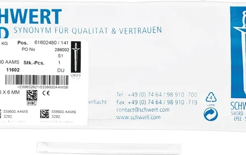 Teststav for PA-instrumenter
