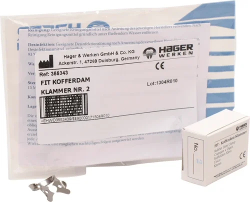 Fit-Kofferdam® premolarklammer med vinger