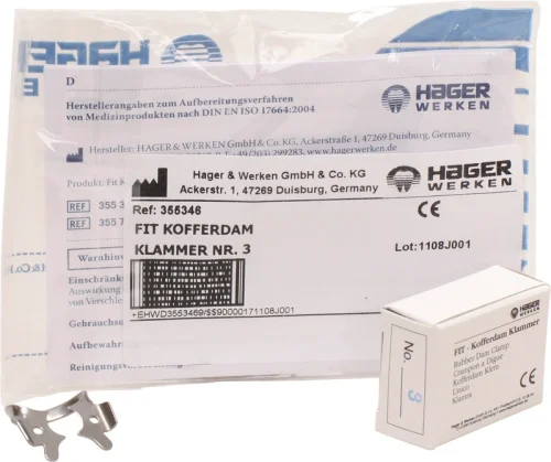 Fit-Kofferdam® molarklammer dyp med vinger