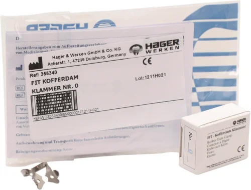 Fit-Kofferdam® premolarklammer med vinger
