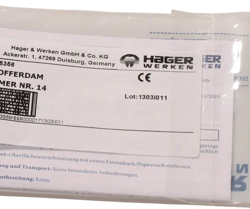 Fit-Kofferdam® dypt penetrerende molarklemmer med vinger