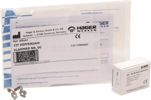 Fit-Kofferdam® premolarklammer med vinger
