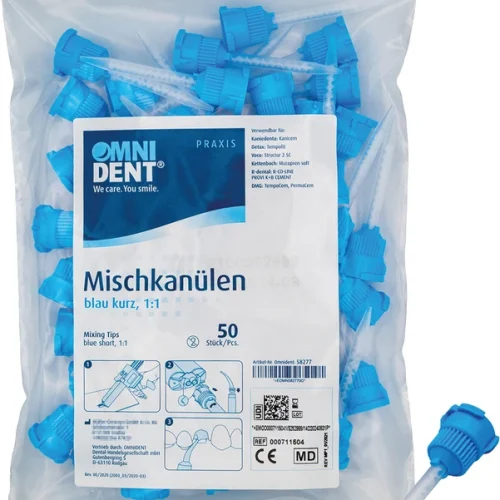 Omni blandekanyler blå kort 1:1