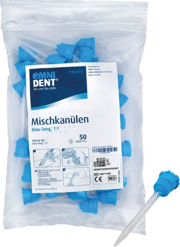 Omni blandespisser blå lang 1:1