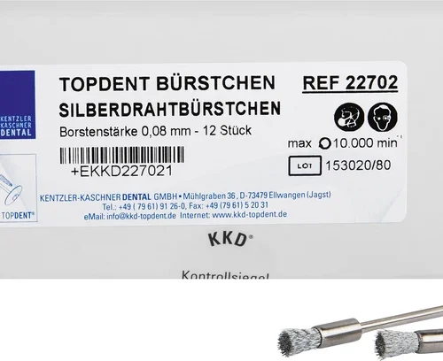 TOPDENT sølvtrådbørster