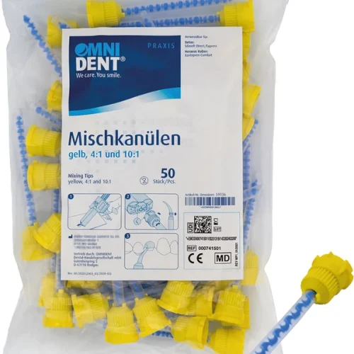 Omni blandekanuler gul 4:1/10:1