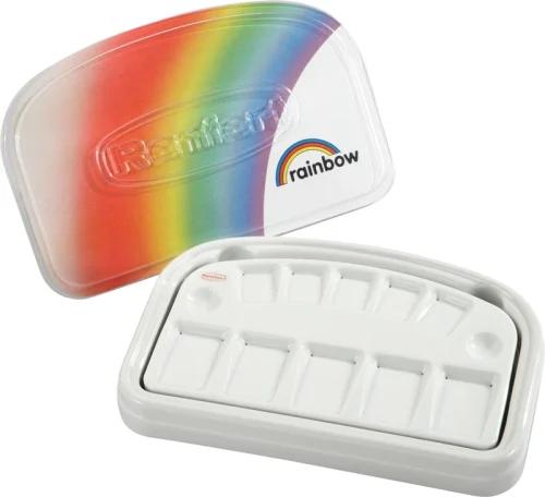 Rainbow-blandeplate