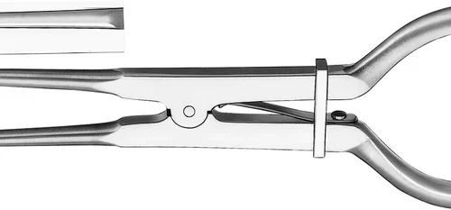 kofferdamklemme etter Stoke