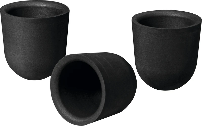 Grafitt-tigler og innsatser