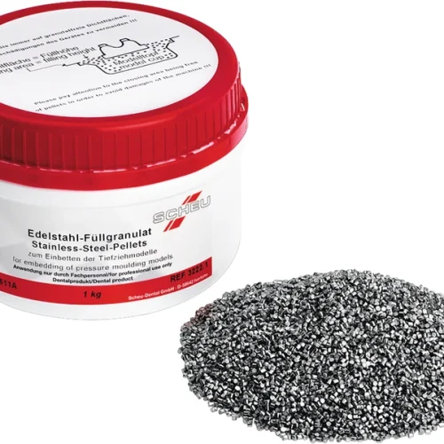 fyllgranulat i rustfritt stål