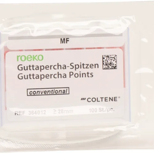 roeko guttaperkaspiser konvensjonell