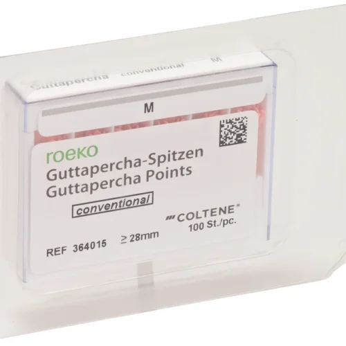 roeko guttaperkaspiser konvensjonell