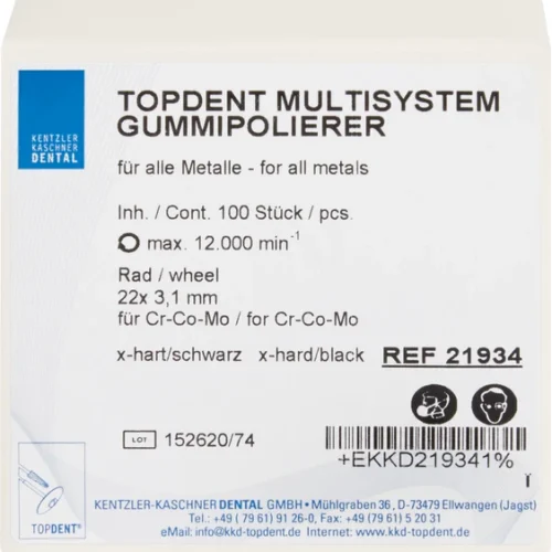 TOPDENT Multisystem-gummipolisher