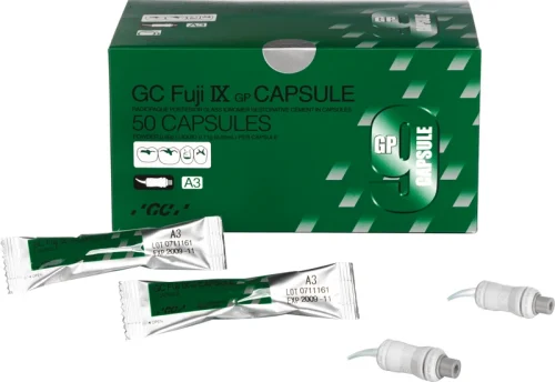 GC Fuji® IX GP, A3, 50 kapsler, normal herdende