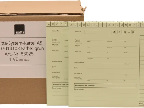 System kartotekkort A5