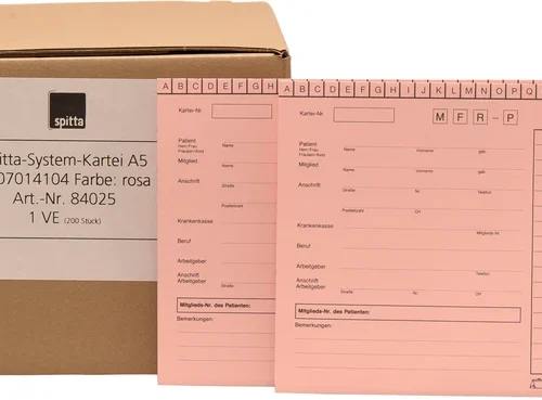 System kartotekkort A5