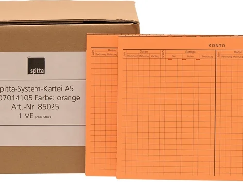 System kartotekkort A5