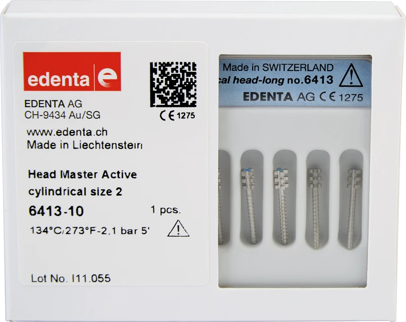 HeadMaster sylindrisk, aktiv