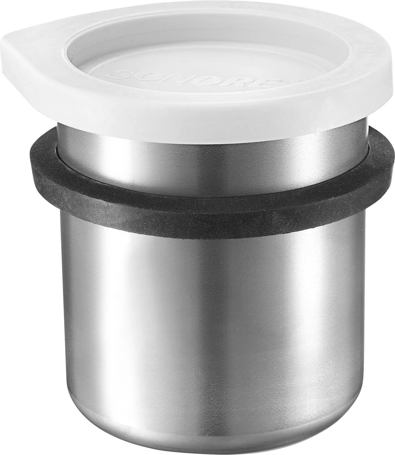 SONOREX-glass i rustfritt stål