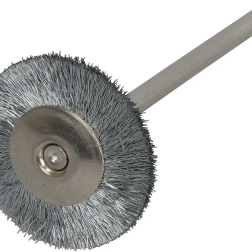 Sølvtrådbørste, montert