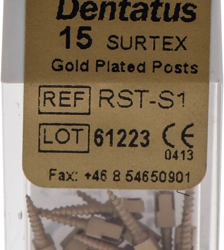 Classic gullbelagte Surtex-rotstolper